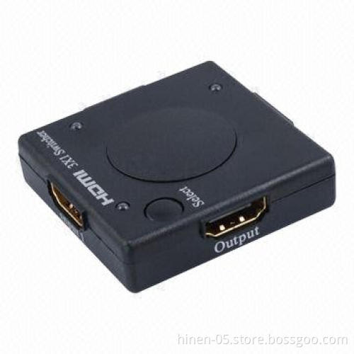 The HDMI Amplifier Switcher, Supports Highest Video Resolution 1,080p